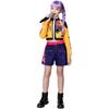 Anime Movie Kids Kpop Demon Hunter Cosplay Rumi Zoey Mira Cosplay Suit Clothes Rumi Zoey Cosplay Outfits Wig Halloween Carnival