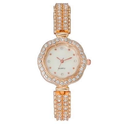 New Fashion Flower Diamond Ladies Watch Women's Watch Bracelet Women's