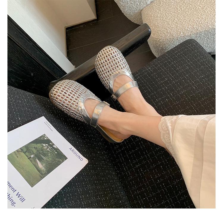 

Волосы~ Универсальная ажурная вязка ленивый мужчина с Мэри Джейн полудрэг женский летний 40