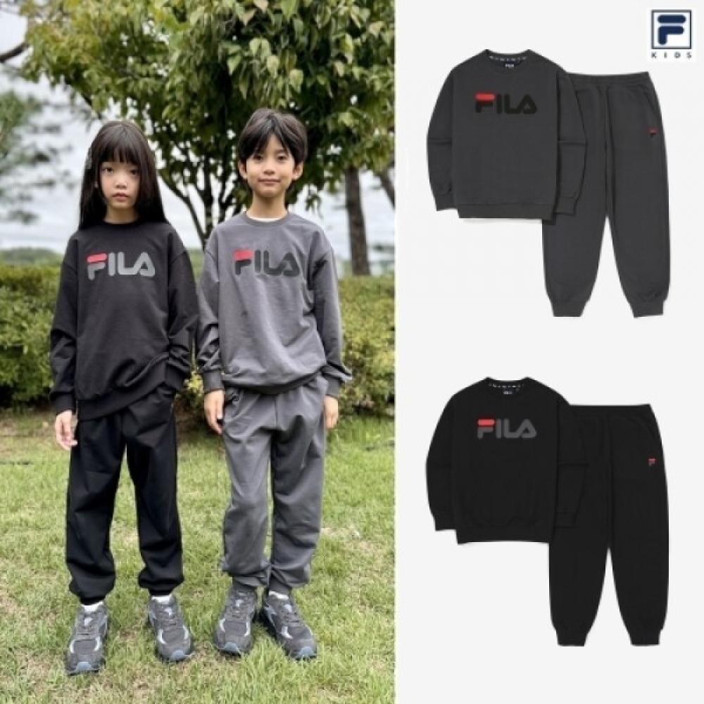 

Fila Kids Big Logo Mendoo Man Top And Bottom Set Fk2fsg3b02x black (BLK)/130