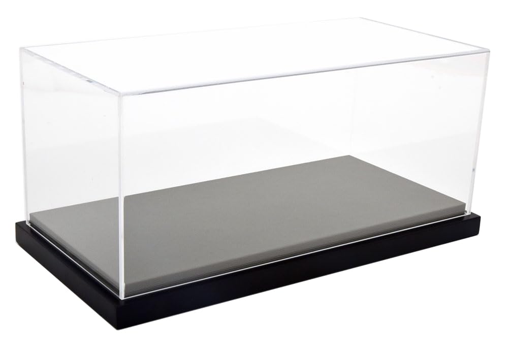 

Акриловая витрина для ювелирных изделий с кожаным основанием x 17 x Серая 1/18 (размер приблизительный. 35.5 15.8 см)