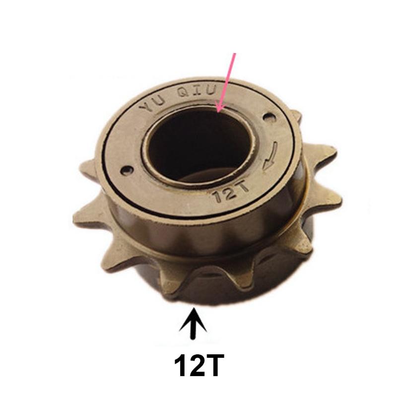 Bike 12 Teeth Bike Freewheel Single Speed Freewheel Bike Replacement Accessory