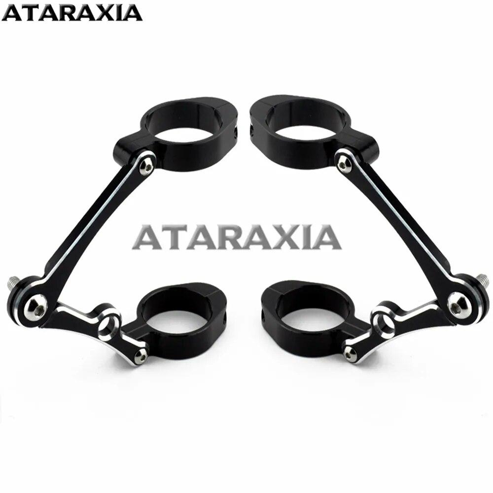 

6,5 Мотоциклические светодиодные фары, супер яркая передняя фара, абажур, кронштейн, моторное крепление на фару для Honda CB400 GL1800 Headlight Bracket