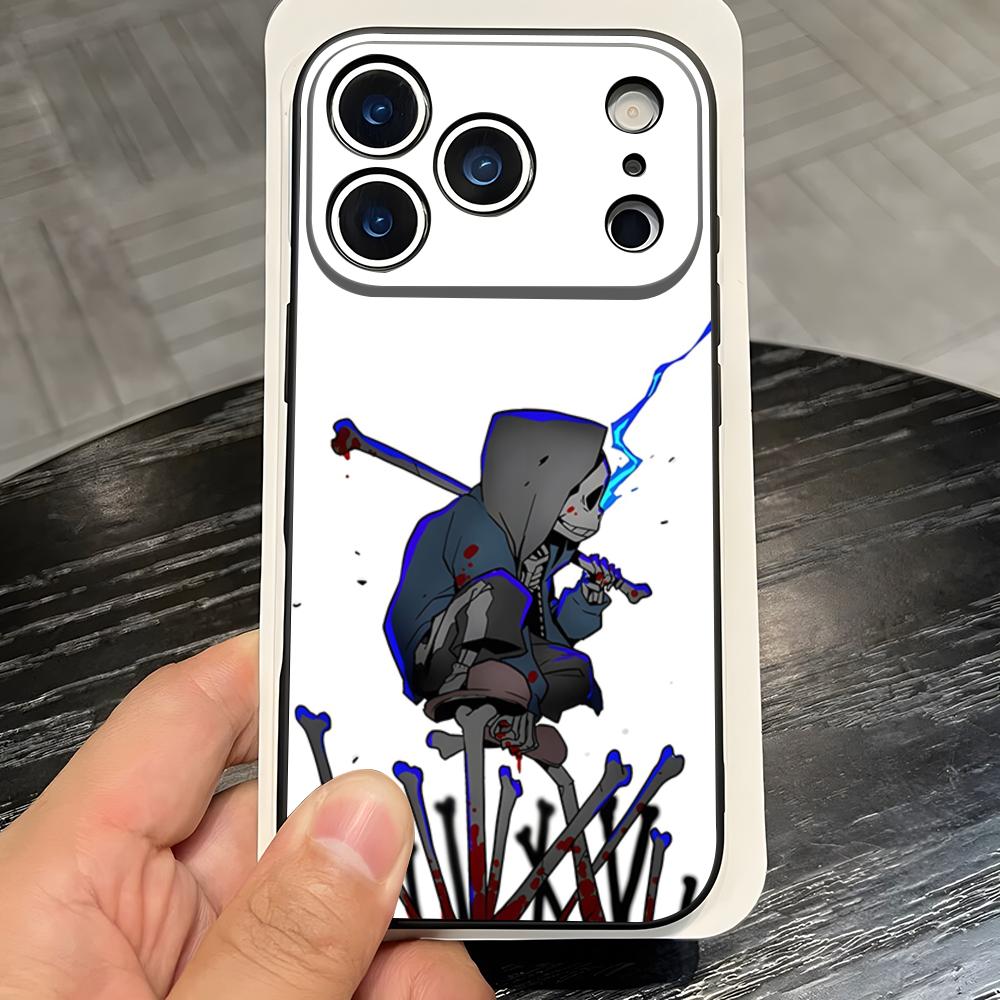 Sans Undertale Handyhülle Für IPhone 17 Pro Max 16 15 14 Pro Max 13 11 X Xs Xr 8 7Plus Silikonhülle