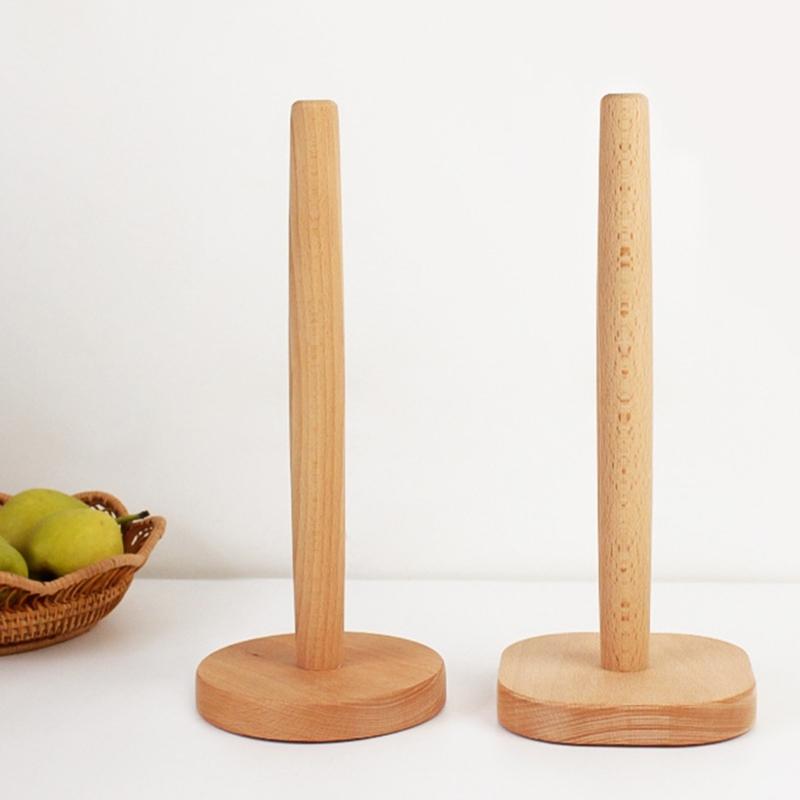 Multifunctional Sturdy Wood Tissue Roll Storage Holder with Elegant Designs and Animal Figures Portable for Daily Use