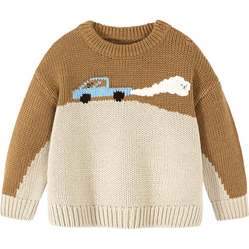 Mini Balabala Artist Collaboration Unisex Soft Sweater 90