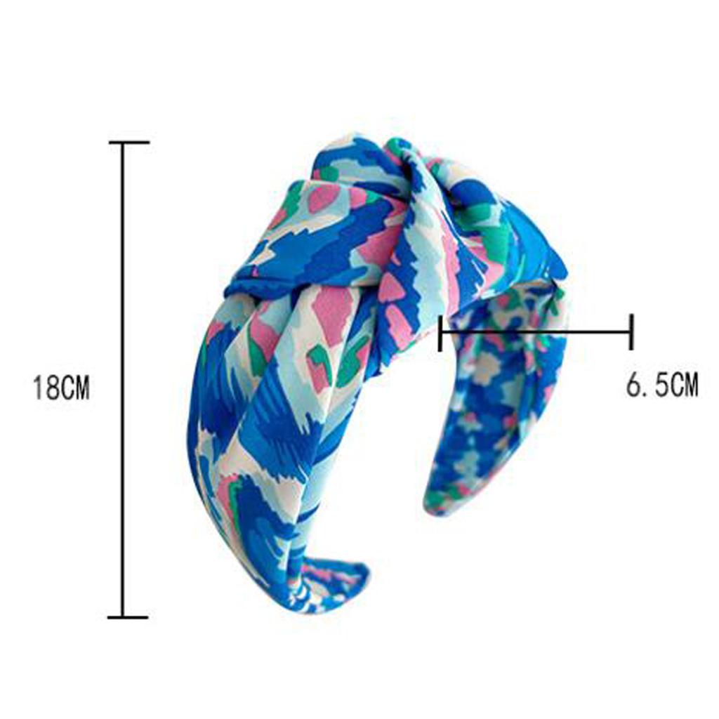 PROLY New Fashion Hairband For Women Over Size Wide Side Headband Camouflage Vivid Cloth Turban Adult Hair Accessories