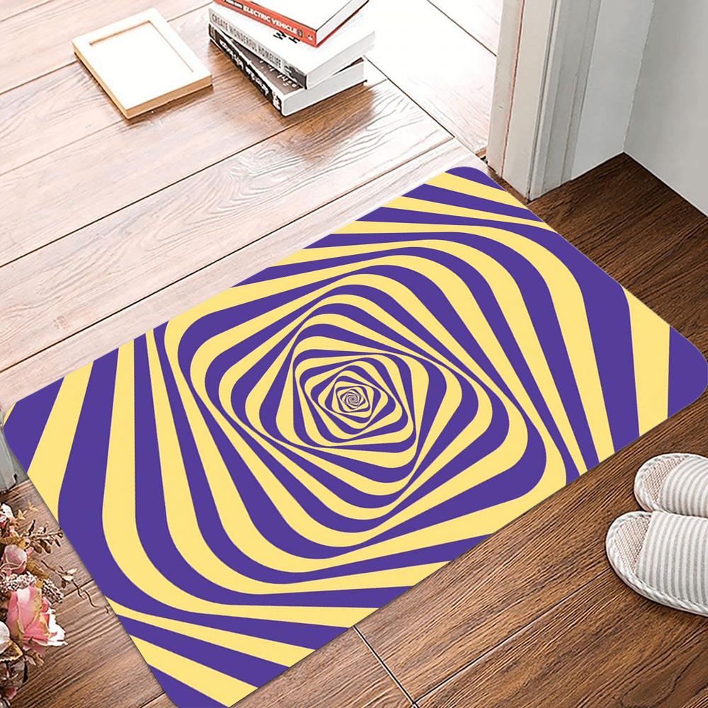 3D Optical Illusion Entrance Doormat Funny Indoor Outdoor Rug Non Slip Bath Bedroom Kitchen Carpet Home Decor