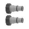 2PCS Pool Hose Adapter Replacement 1.25 Inch To 1.5 Inch Type A Pool Filter Hose Adapter for Swimming Pool