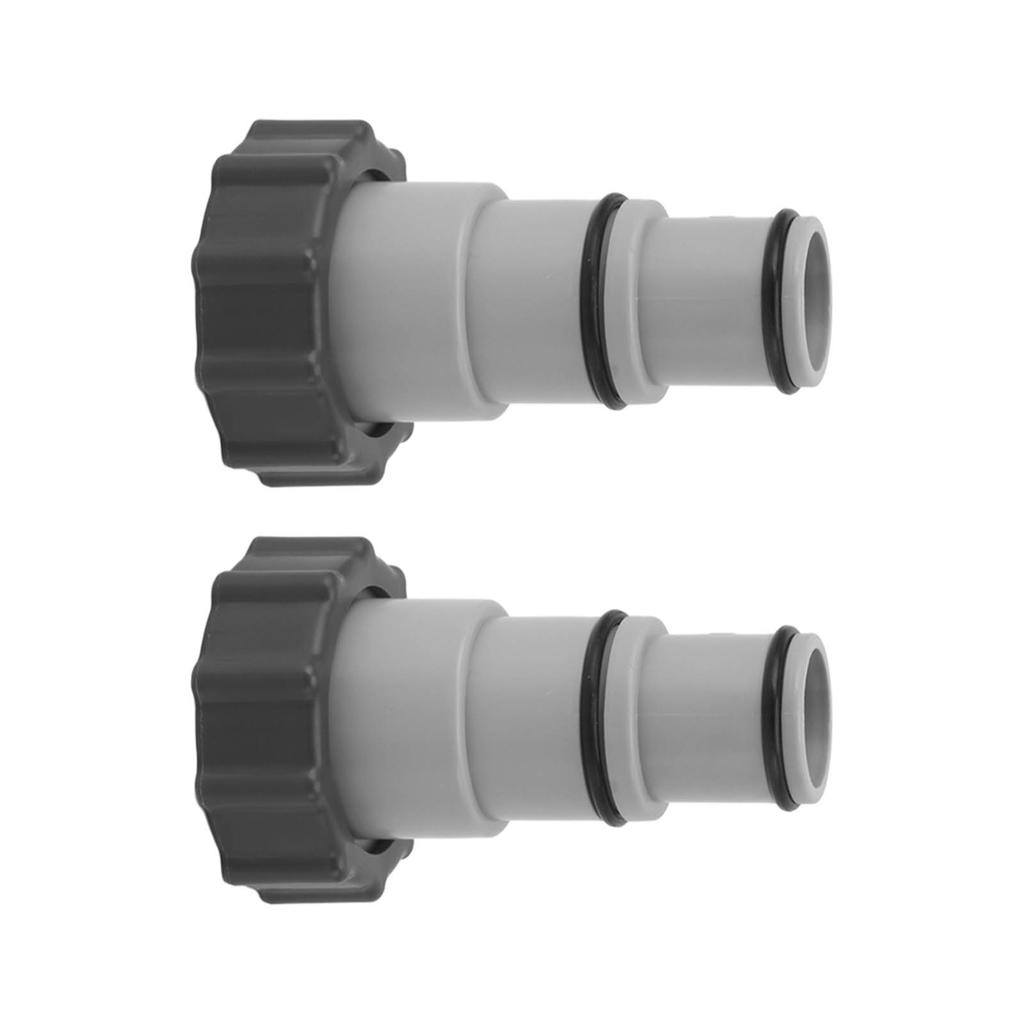 2PCS Pool Hose Adapter Replacement 1.25 Inch To 1.5 Inch Type A Pool Filter Hose Adapter for Swimming Pool