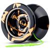 Minge Yo-yo profesională nereceptivă din aliaj de aluminiu N11 cu design nou MagicYoYo, de la MAGICYOYO Yo-yo (Negru Auriu)