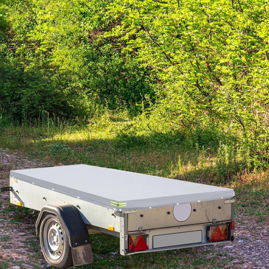 Anhängerabdeckung Schutz Staubdicht Stilvoll Outdoor Nützlich Verschleißfest Passt Meisten Anhängern Riss