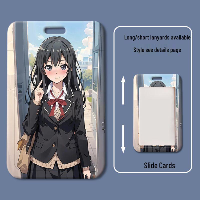 Yukinoshita Yukino Student Card Holder for ID Badges and Access Cards