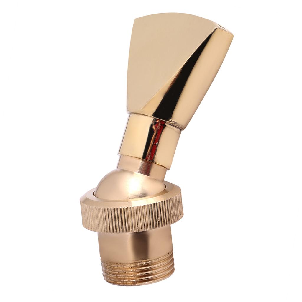 DN15 DN20 Brass Fan Shaped Fountain Nozzle Flat   Bill Fountain Sprinkler Spray for Garden Pond Amusement     Library