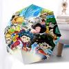 1pc Anime Characters Outdoor Umbrella - Automatic Opening/Closing, Portable 3-Fold Design, 8-Bone Iron Frame - Perfect Gift for Fans, Travelers,