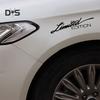 DYS Auto Shop Limited Edition Letter Avtagbar Bil Auto Body Bumper Decal Stickers Decoration