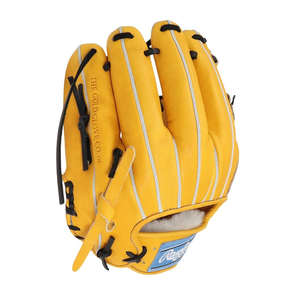 Rawlings PRO PREFERRED GH5FPRN62 Baseball Gold Throw Glove, Hardball, Infielder's Glove, Tan, 11.25 Inches, Right-Handed