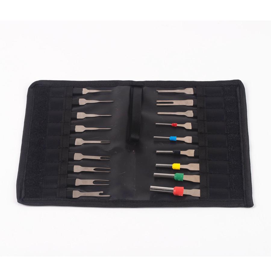 

18pcs Terminal Removal Tool Car Electrical Wiring Crimp Connector Pin Extractors