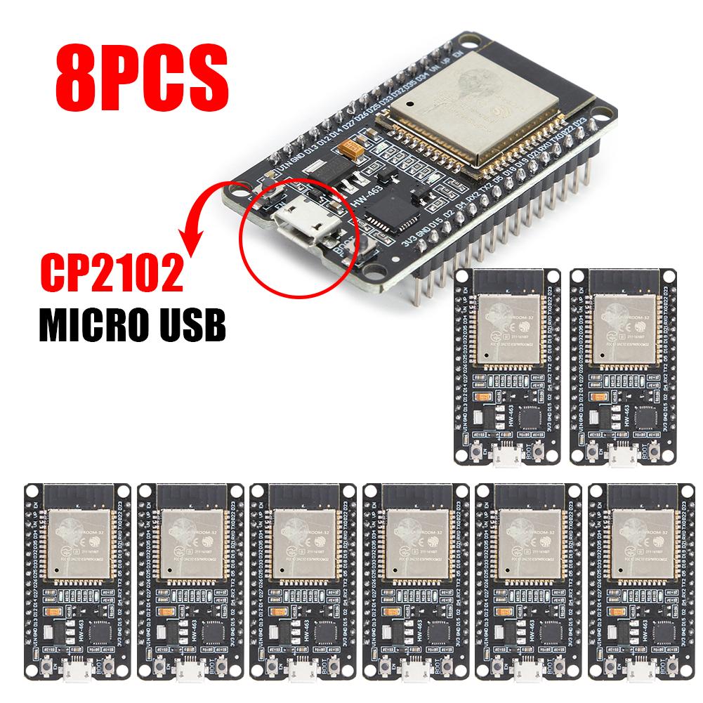 ESP32 -32 Entwicklungsboard TYP-C CH340C/ USB CP2102 WiFi+Bluetooth Ultra-Niedriger Stromverbrauch Dual-Core Drahtlosmodul