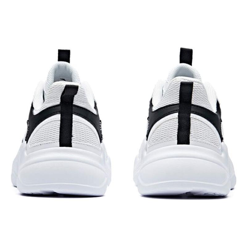 Anta Lifestyle Mesh Low Top Casual Shoes Mens White Black 111938822R-3