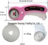 45mm Rotary Fabric Cutter with Blade Handle for Cloth and Leather