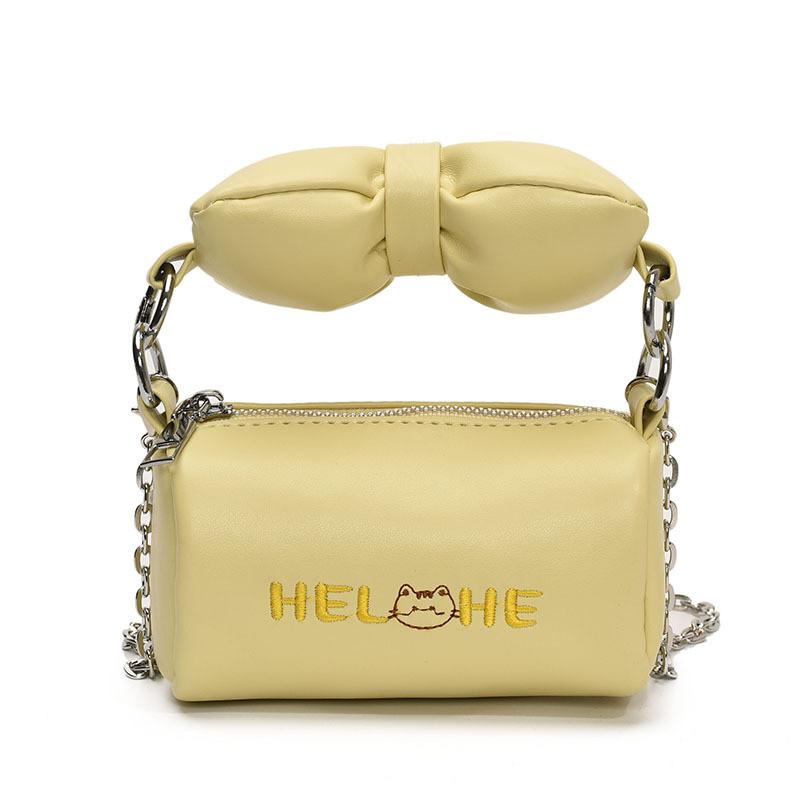 Cute Butterfly Knot Children's Bag Stylish And Lightweight Unisex Tote And Crossbody For School