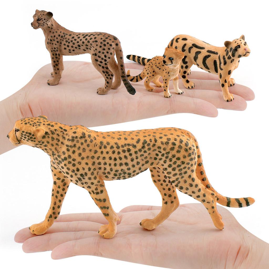 Realistic Pvc Cheetah Model Figurine For Kids And Adults Ideal For Home Decor