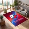 FC Utrecht  Printed Crystal Velvet Rug Non‑Slip Crystal Velvet Carpet For Sofa Bedroom Indoor Home Decoration