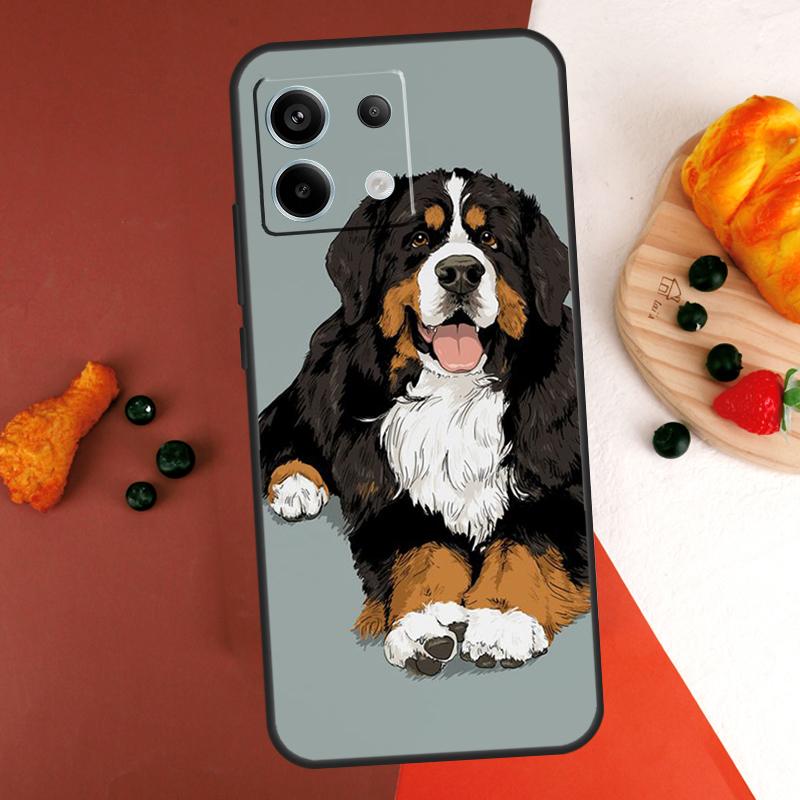

Bernese Mountain Dog Case For Xiaomi Redmi Note 14 13 Pro 9 10 11 12 Pro 10S 11S 12S Redmi 14C 13C 10C 12C Coque Redmi 10