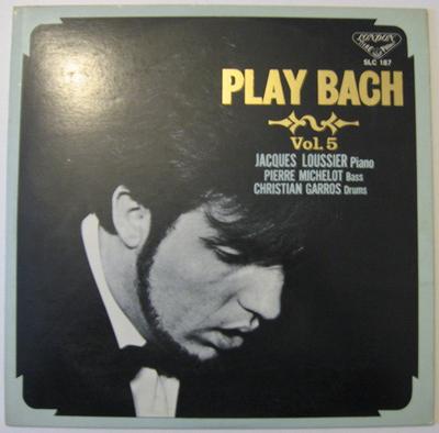 LP Record JACQUES LOUSSIER  Play Bach Vol. 5 SLC187 London Records 1968 Japan Jazz Used