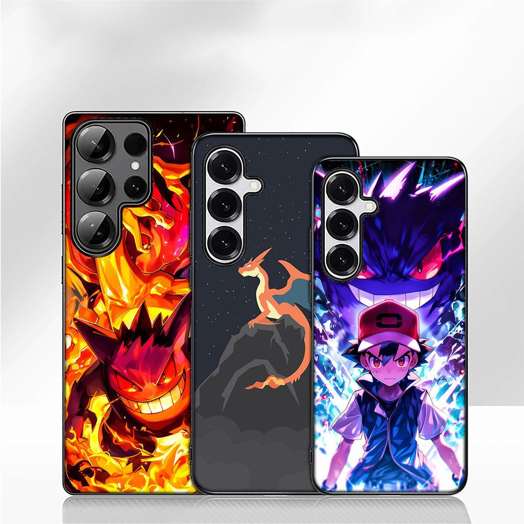 P-Pokemons Charmander P-Pikachus Phone Cover Case for Apple iPhone 16 15 14 Plus 13 12 Mini 17 Pro Max + 16E Air 16+ ProMax