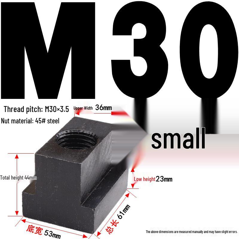 Kangfei 45# Steel T-Nut for M6-M20 Bolts