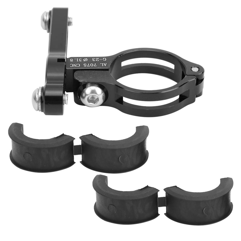GUB Aluminium Alloy Bicycle Water Bottle Cage Conversion Holder Bike Kettle Rack Adapterblack