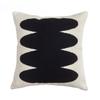 Housse de coussin décorative 45x45CM Noir Blanc pour canapé, gîte, moderne, simple, coussin lombaire, housse de coussin décorative pour la maison