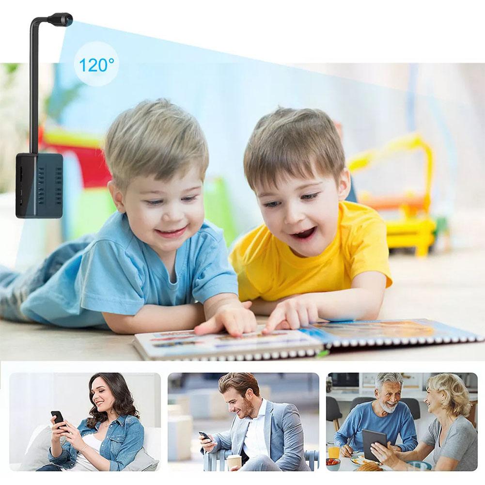 Security Camera 1080P Wireless Nanny Cam with Motion Detection Surveillance Camera for Baby & Pet Monitor