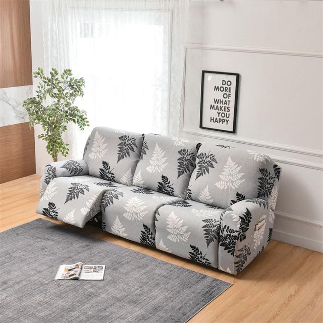 1/2/3 Sitzer Spandex Liegesofabezug Stretch Couchschutz für Wohnzimmer Relax Faul Sesselbezüge für Heimdekoration
