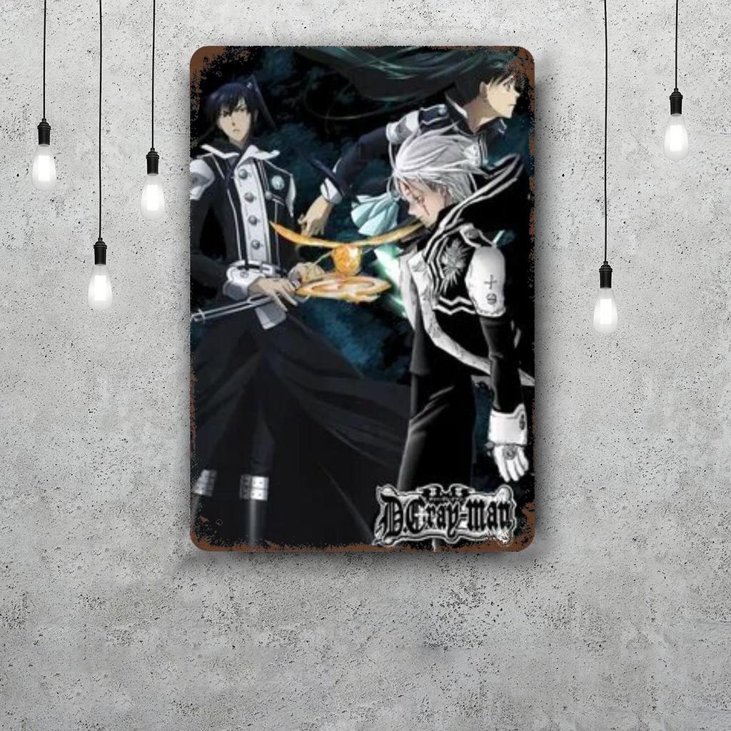 Hero Tales Manga Decor Vintage Metal Signs Tin Signs Captain Poster Decor for Bar Pub Club Man Cave Wall Decoration