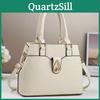 Chic Fashionable Pu Leather Litchi Texture Shoulder Bag For Daily Use Versatile And Spacious
