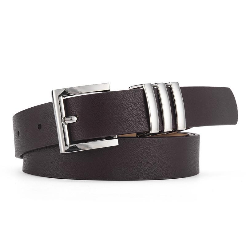 Fashionable Versatile Women's Pu Leather Belt For Chic Denim Dresses In 2023