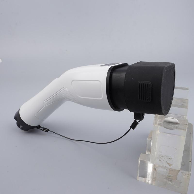 Type 2 IEC 62196 EV Charger Plug 16A 3.6KW / 32A 7KW AC EV Charging Connector, Portable EVSE Charging Gun with Dust Cover