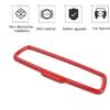 JeCar Interior Rear View Mirror Cover Trim for Dodge Challenger 2015-2020 for Dodge Charger 2010-2020 for Dodge Ram 2010-2017 (Red)