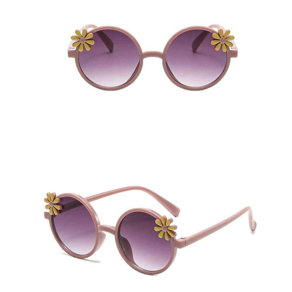 Shades Blocking Sunglasses Kid Sunglasses Children Eyeglass Fashion Flower Sunglasses  Outdoor