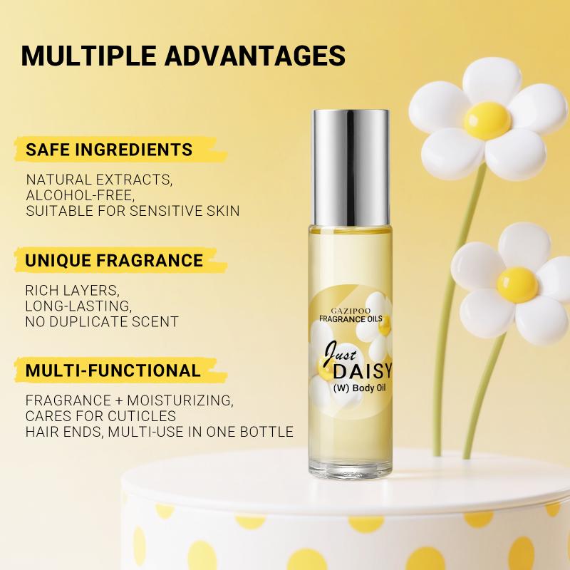 Gazipoo Daisy Roll-On Fragrance Men'S And Women'S Fragrance Oil Dating Fresh Niche Long-Lasting Fragrance