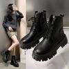 Spring and Autumn Martin Boots Women's Muffins and Versatile Short Boots Martin Boots Women Wear Foreign Style European and American Style