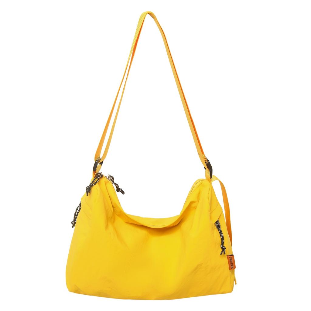 Korean Version of Fashionable and Simple Messenger Bag Ins Student Class Bag Japanese Large-capacity Shoulder Bag Lazy Wind Canvas Bag