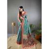 Stylish Casual Wear & Office Wear Saree for Women, Blouse (Need To Be Stitched As Per Size And Fit)
