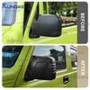 ABS Matte black for Suzuki Jimny JB64 JB74 2018 2019 2020 2021 2022 2023 2024 2025 LHD RHD Car Rearview Mirror Cover Trim 2pcs