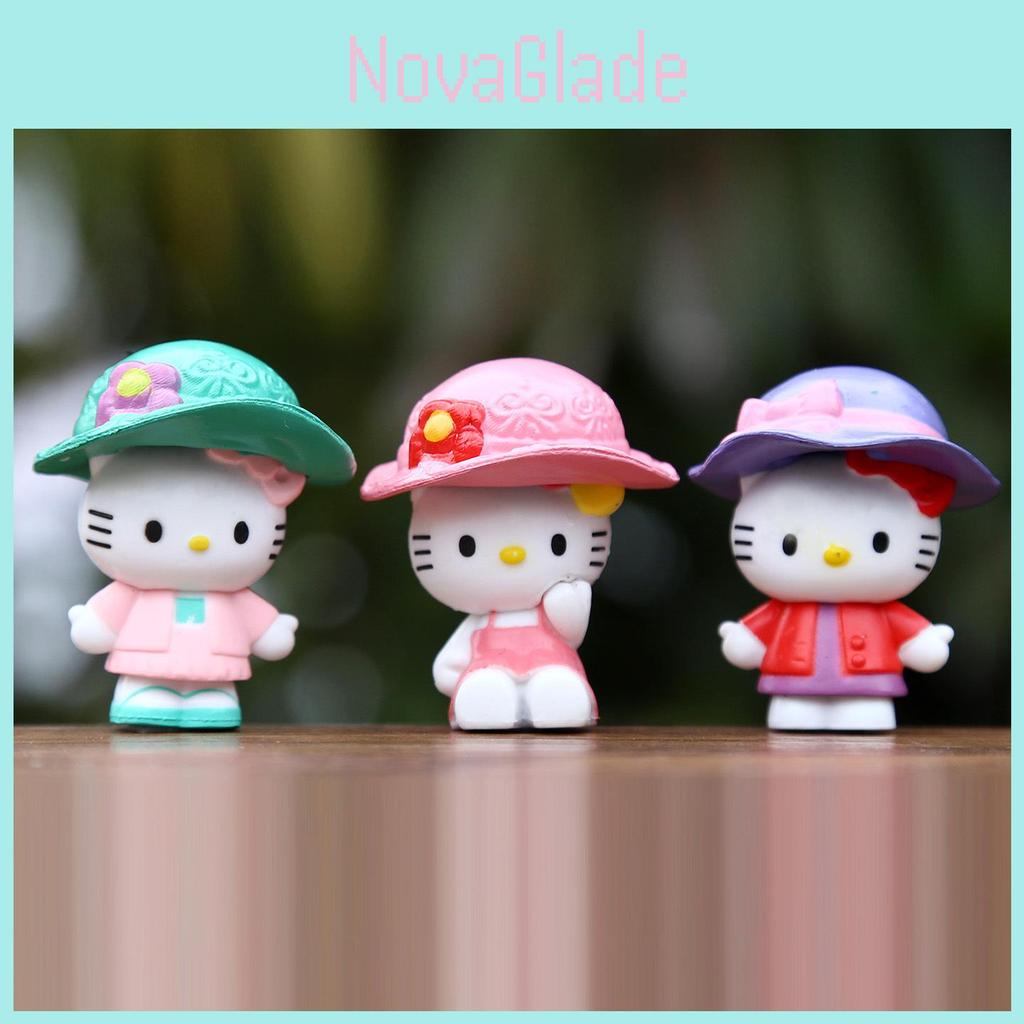 Pvc Hello Kitty Miniature Collectible Toy For Kids And Adults Collectors
