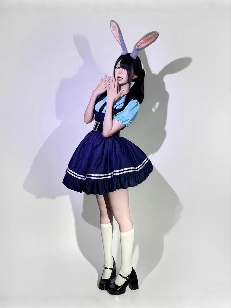 Zootopia Judy Králík Cosplay Kostým Plná Sada