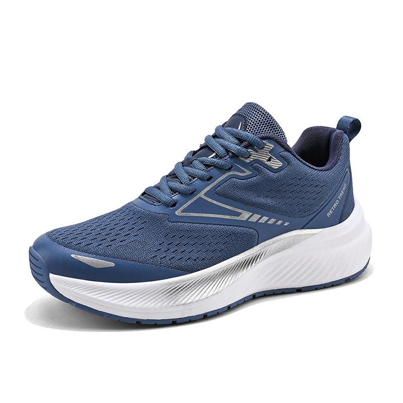 Thick-soled Casual Sneakers Men's Autumn New High-rise Daddy Shoes Korean Style Trendy Women's Shoes Mesh Running Shoes